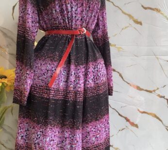 Magnifique robe longue rose – Chic et féminine