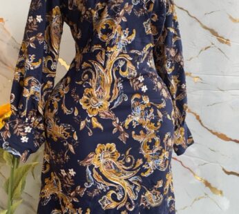 Magnifique robe fleurie stretch – Chic, confortable et féminine