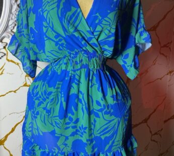 Magnifique robe légère bleue – Fraîche et élégante