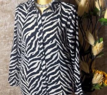 Magnifique robe motif zèbre – Audacieuse et chic