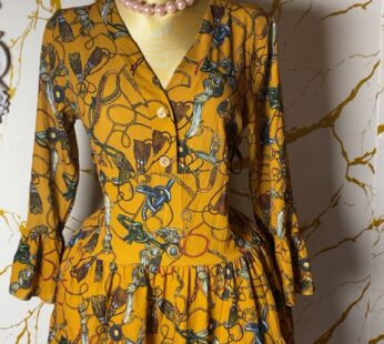 Magnifique robe orange – Chic et lumineuse
