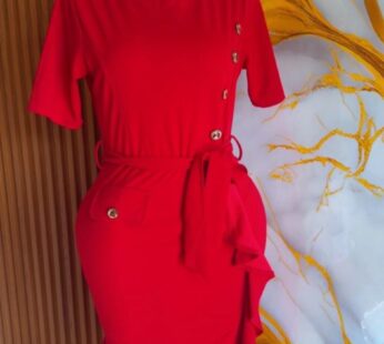Magnifique robe rouge – Chic et séduisante