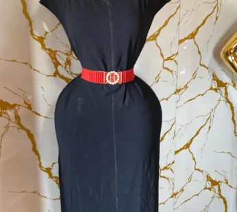 Robe noire chic – style intemporel et élégant