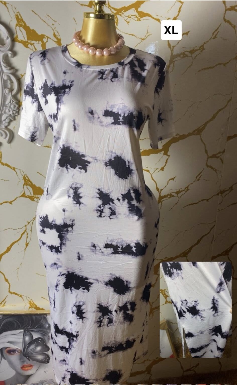 Magnifique robe longue blanche – Chic et intemporelle